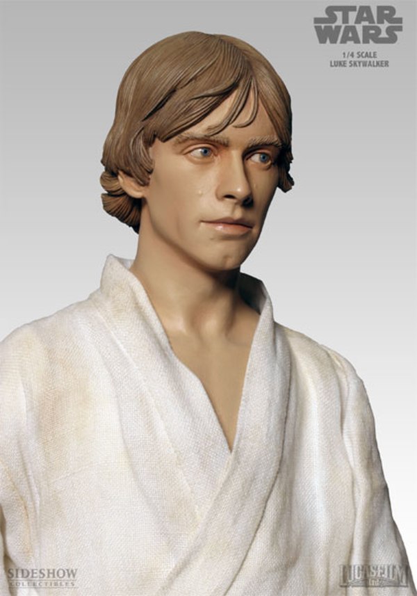 Star Wars 1:4 Scale Luke Skywalker Figure From Sideshow
